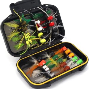 Fly Fishing Flies Assortment Kit 50/100pcs D Dry Flies Nymphs Fly Fishing Flies Kit