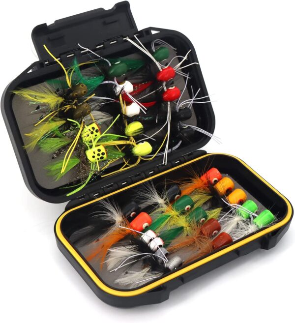 Fly Fishing Flies Assortment Kit 50/100pcs D Dry Flies Nymphs Fly Fishing Flies Kit