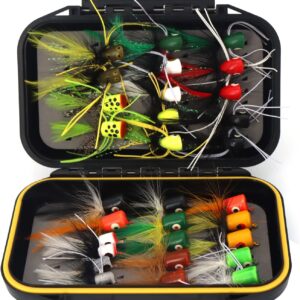 Fly Fishing Flies Assortment Kit 50/100pcs D Dry Flies Nymphs Fly Fishing Flies Kit