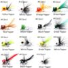 Fly Fishing Flies Assortment Kit 50/100pcs D Dry Flies Nymphs Fly Fishing Flies Kit - Image 3