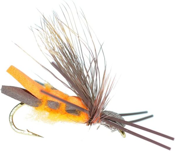 West Fork Salmonfly Size 6 Foam Body Stonefl Dry Flies Nymphs Fly Fishing Flies Kit