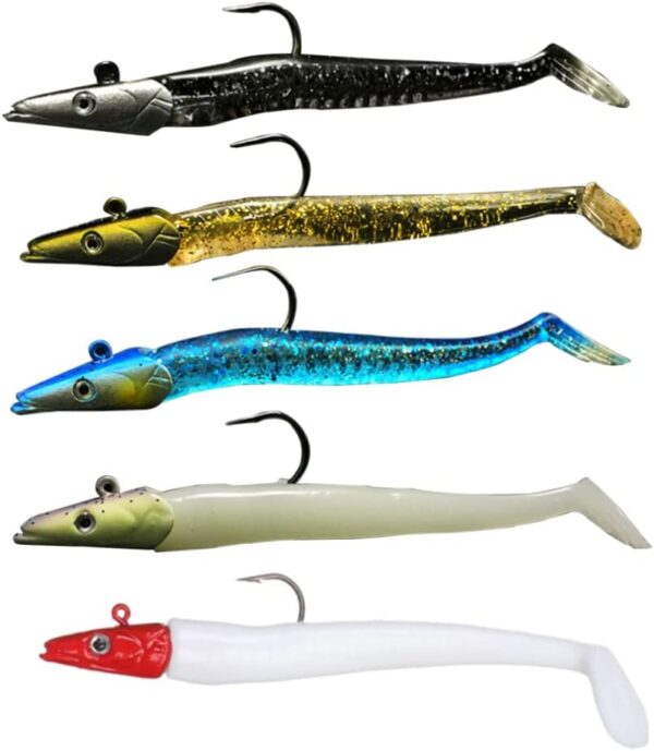 Fishing Bass Lures Fishing Hard Bait Swimbait Fishing Artificial Bait Soft Plastic Lures - Image 2