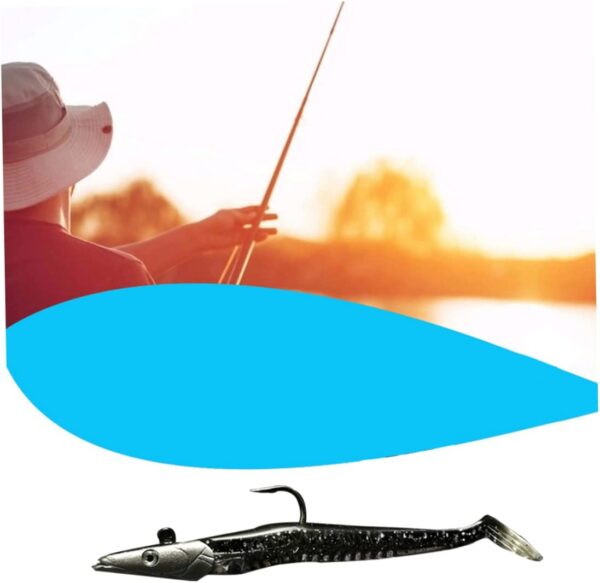 Fishing Bass Lures Fishing Hard Bait Swimbait Fishing Artificial Bait Soft Plastic Lures - Image 3
