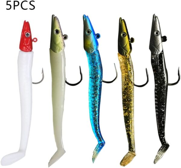Fishing Bass Lures Fishing Hard Bait Swimbait Fishing Artificial Bait Soft Plastic Lures - Image 9
