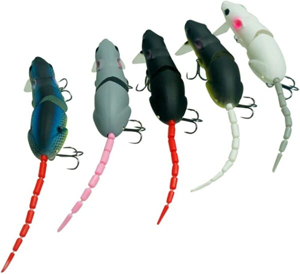 Yunanun Artificial Fishing Tackle with Hook F Fishing Artificial Bait Soft Plastic Lures - Image 9