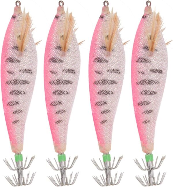 4Pcs Fishing Lure Artificial Simulation Fish Dry Flies Nymphs Fly Fishing Flies Kit
