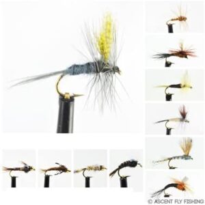 Hendrickson Mayfly Selection Dry Flies Nymphs Fly Fishing Flies Kit