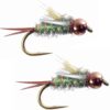 Psycho Prince Gold Bead Caddis Green Fly Fis Dry Flies Nymphs Fly Fishing Flies Kit