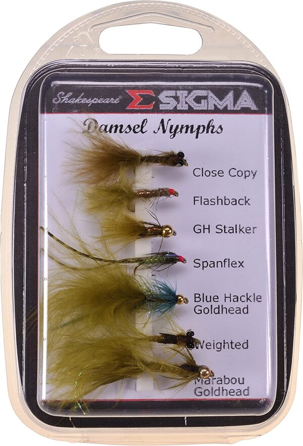 Sigma Fly Selection Dry Flies Nymphs Fly Fishing Flies Kit