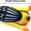 Fishing Lure Bass Double Hooks Artificial 3D  Fishing Artificial Bait Soft Plastic Lures - Image 2