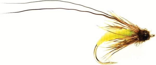 Struggling Green Caddis sz16 Dry Fly (per Do Dry Flies Nymphs Fly Fishing Flies Kit