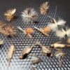 March Brown Life Cycle Selection  March Brow Dry Flies Nymphs Fly Fishing Flies Kit - Image 2
