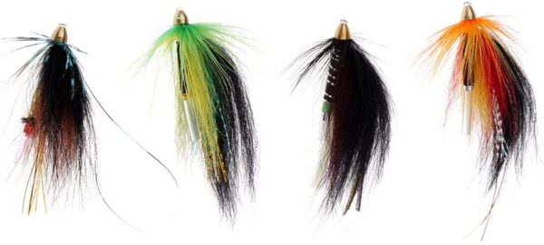 4Pc Tube Flies Dry Flies Nymphs Fly Fishing Flies Kit