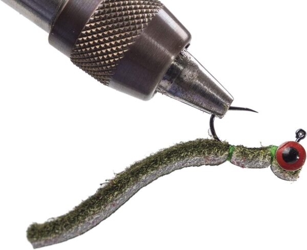 Bush Craft 84324 Fly Leather Jig #10/0.7 Dar Dry Flies Nymphs Fly Fishing Flies Kit