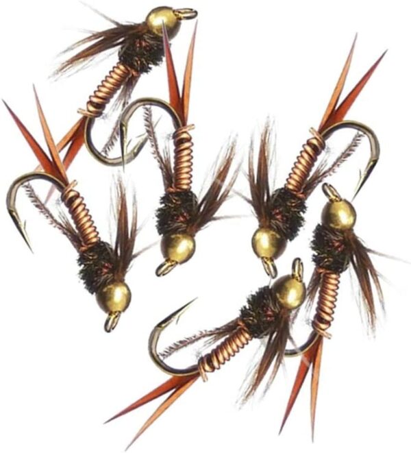 Fly Fishing Flies Kit 40/137pcs Dry/Wet Flie Dry Flies Nymphs Fly Fishing Flies Kit - Image 7