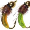 Fly Fishing Flies Kit 40/137pcs Dry/Wet Flie Dry Flies Nymphs Fly Fishing Flies Kit - Image 8