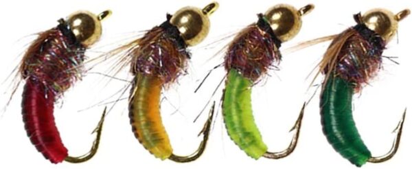 Fly Fishing Flies Kit 40/137pcs Dry/Wet Flie Dry Flies Nymphs Fly Fishing Flies Kit - Image 8
