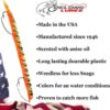 - 6 Bass Witch Weedless Worm Baits  Anise Sc Fishing Artificial Bait Soft Plastic Lures" - Image 5