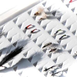 San Juan River 20 Fly Pack Dry Flies Nymphs Fly Fishing Flies Kit