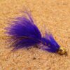 Weighted Cone Head Woolly Bugger Purple Stre Dry Flies Nymphs Fly Fishing Flies Kit