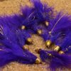 Weighted Cone Head Woolly Bugger Purple Stre Dry Flies Nymphs Fly Fishing Flies Kit - Image 3