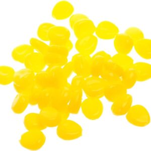100Pcs Artificial Bait Corn Grain Smell Soft  Fishing Artificial Bait Soft Plastic Lures