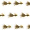 Company Bh Woolly Bugger 12-Pack Dry Flies Nymphs Fly Fishing Flies Kit