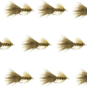 Company Bh Woolly Bugger 12-Pack Dry Flies Nymphs Fly Fishing Flies Kit