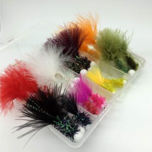 Fly Fishing Booby (Foam Head Boobie) Streame Dry Flies Nymphs Fly Fishing Flies Kit