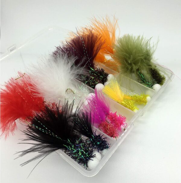 Fly Fishing Booby (Foam Head Boobie) Streame Dry Flies Nymphs Fly Fishing Flies Kit