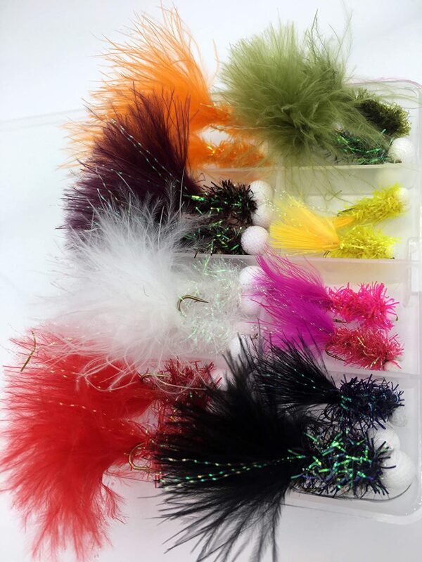 Fly Fishing Booby (Foam Head Boobie) Streame Dry Flies Nymphs Fly Fishing Flies Kit - Image 2