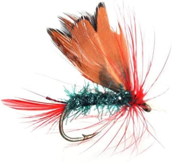 12pcs Fly Fishing Flies Kit Butterfly Like T Dry Flies Nymphs Fly Fishing Flies Kit - Image 3