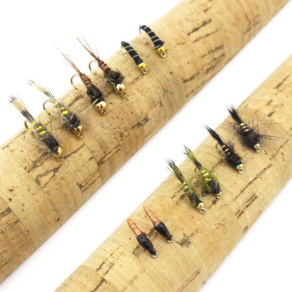 riverpeak RP-KF1500 Fly Natural Color Nymph  Dry Flies Nymphs Fly Fishing Flies Kit - Image 2