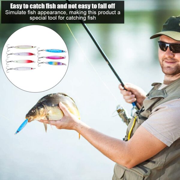 Fishing Iron Jigs Metal Fishing Baits Iron Ha Fishing Artificial Bait Soft Plastic Lures - Image 4