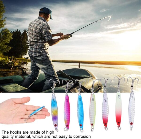 Fishing Iron Jigs Metal Fishing Baits Iron Ha Fishing Artificial Bait Soft Plastic Lures - Image 5