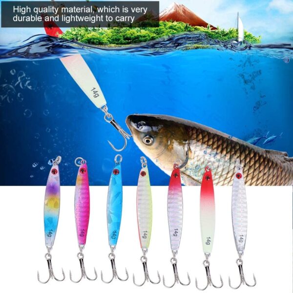 Fishing Iron Jigs Metal Fishing Baits Iron Ha Fishing Artificial Bait Soft Plastic Lures - Image 6