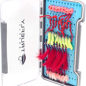 Private Reserves Bacon & Eggs Fly Collection Dry Flies Nymphs Fly Fishing Flies Kit