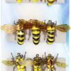 Fly Fishing Flies Collection Premium Realsti Dry Flies Nymphs Fly Fishing Flies Kit