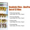 Fly Fishing Flies Collection Premium Realsti Dry Flies Nymphs Fly Fishing Flies Kit - Image 7