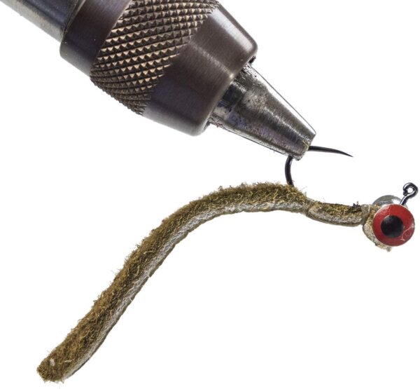 Bush Craft 84522 Fly Leather Jig #10/0.9 Pel Dry Flies Nymphs Fly Fishing Flies Kit