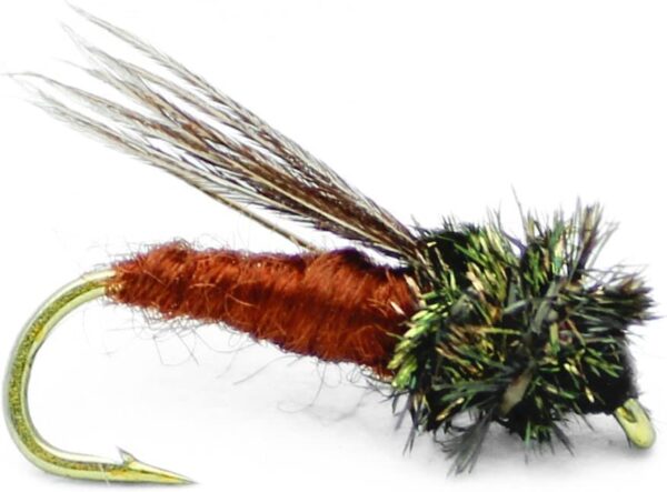 Wet Flies Assortment  8 Popular Fly Fishing  Dry Flies Nymphs Fly Fishing Flies Kit - Image 4
