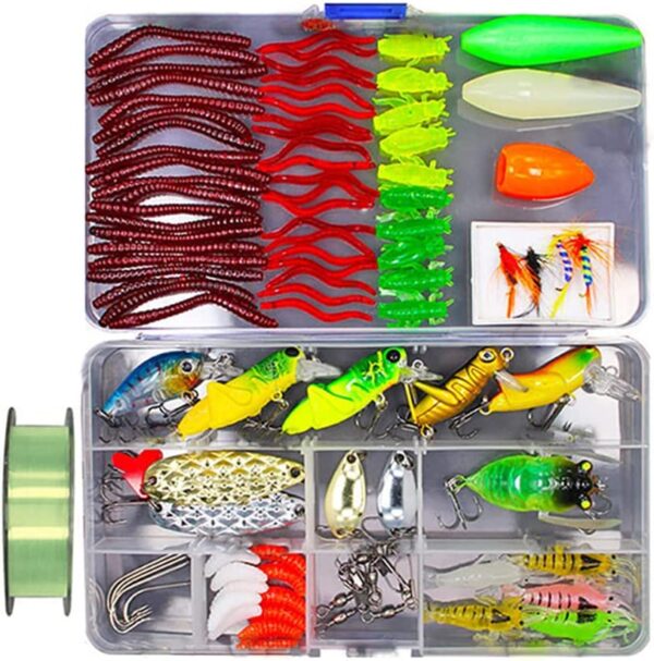 Fish Bait Set Simulated Freshwater sea Water Dry Flies Nymphs Fly Fishing Flies Kit