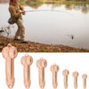 7pcs Special Shaped Fishing Bait Metal Sequin Fishing Artificial Bait Soft Plastic Lures - Image 5