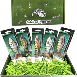 – Fishing Gifts for Men | Fathers Day Present Fishing Artificial Bait Soft Plastic Lures