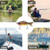 - Fishing Gifts for Men | Fathers Day Present Fishing Artificial Bait Soft Plastic Lures - Image 5