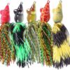 5pcs Topwater Frog Lures Artificial Frog Fish Fishing Artificial Bait Soft Plastic Lures - Image 2