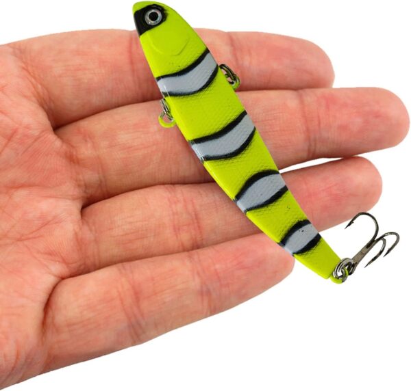 Fishing Lures 7.9cm/14g ABS Minnow Bait Hard  Fishing Artificial Bait Soft Plastic Lures - Image 6