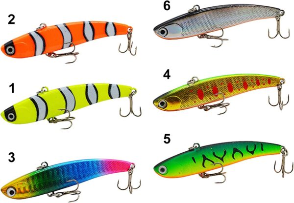 Fishing Lures 7.9cm/14g ABS Minnow Bait Hard  Fishing Artificial Bait Soft Plastic Lures - Image 7