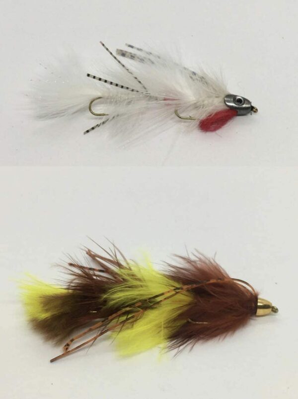 18 Piece Articulated Streamer Assortment A Dry Flies Nymphs Fly Fishing Flies Kit - Image 2