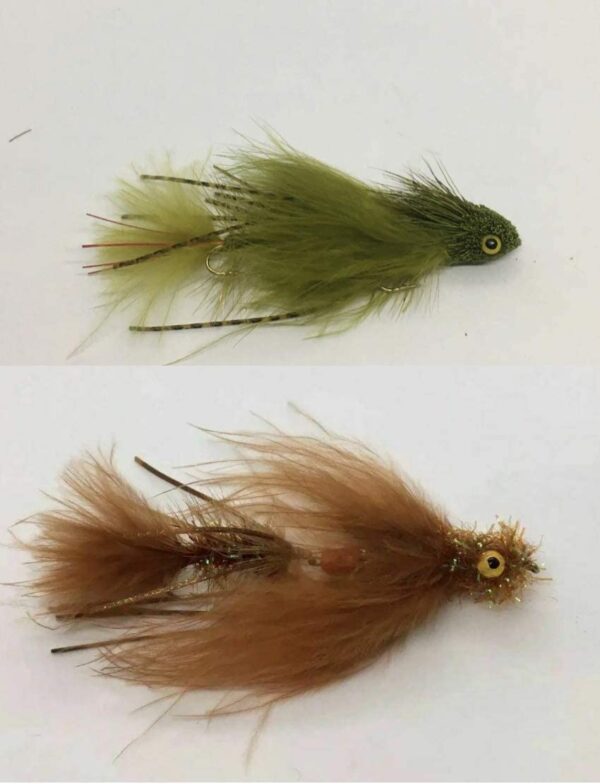 18 Piece Articulated Streamer Assortment A Dry Flies Nymphs Fly Fishing Flies Kit - Image 4